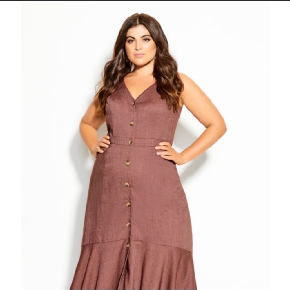 City Chic maxi dress sz 22